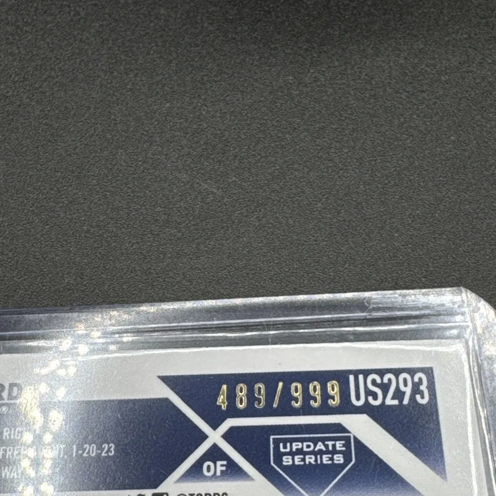 2023 Topps Update Wynton Bernard Blue Foil RC #US293 Serial Numbered 489/999